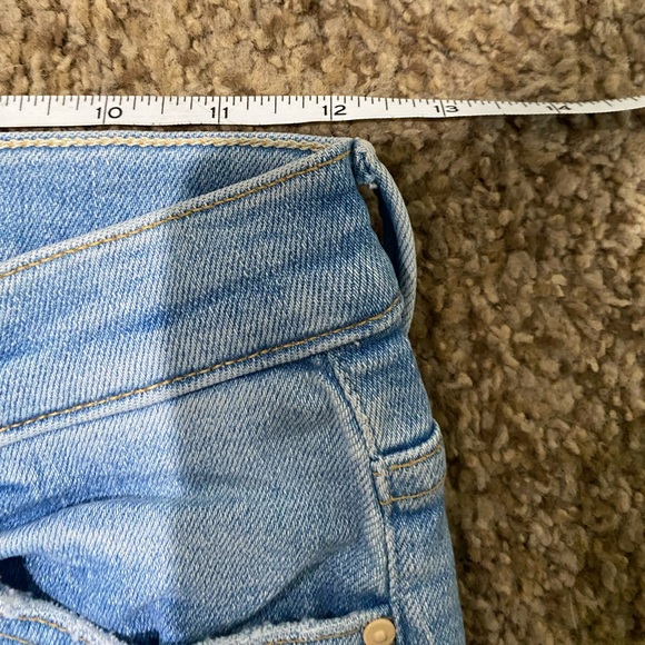 MOTHER The Insider Crop Step Fray Jeans In Limited Edition Wash Denim Size 24 - Picture 15 of 15